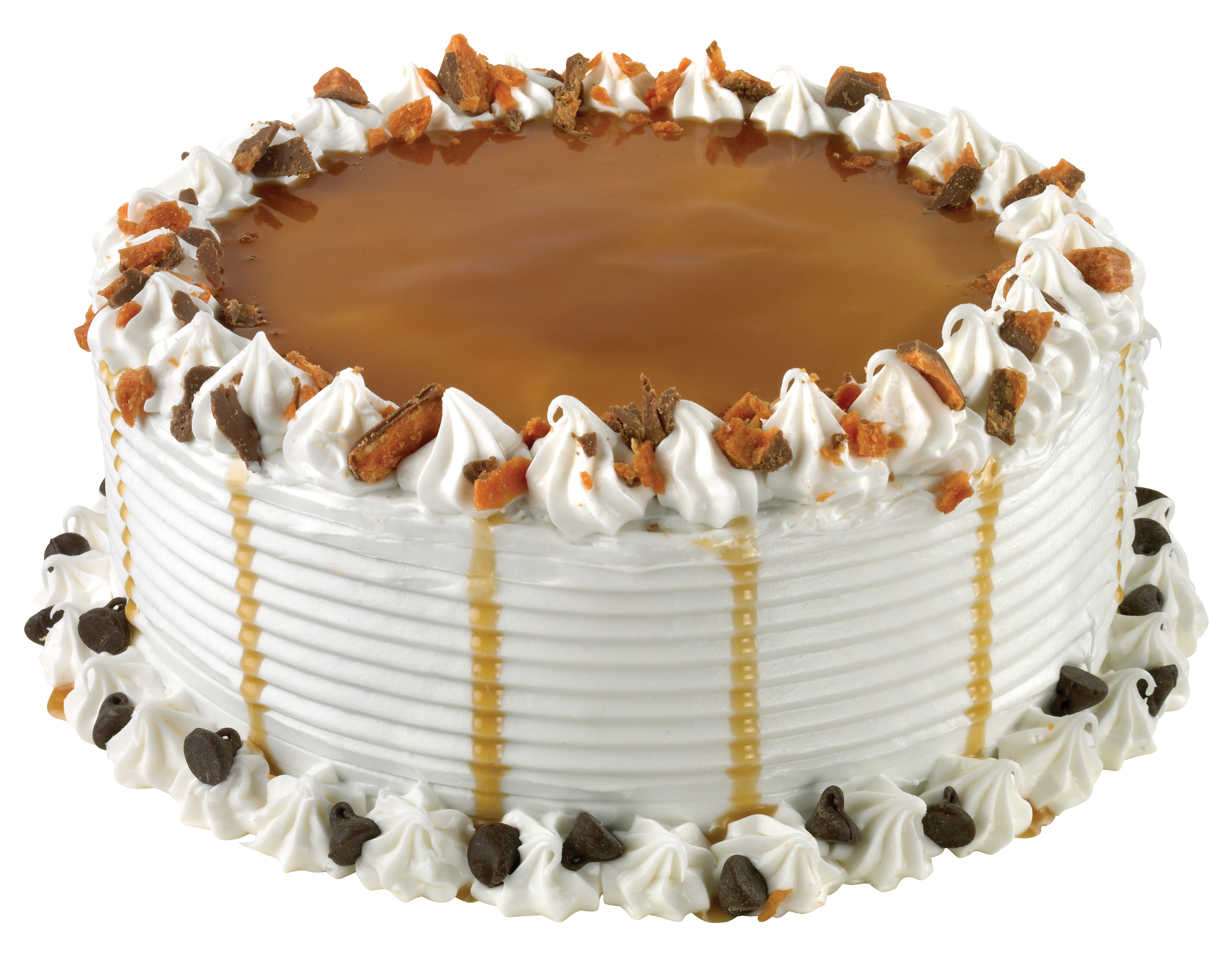 Caramel Peanut Butter Crisp Ice Cream Cake — Marble Slab Creamery